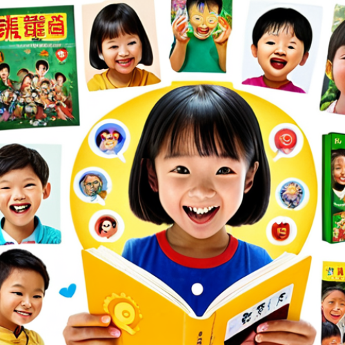 **

A vibrant collage showcasing social media icons (WeChat, Weibo, Douyin) exploding with book images and happy children's faces. The overall feeling is energetic and positive, representing the power of social media to quickly raise funds for a rural children's book drive. Focus on bright, eye-catching colors and a dynamic composition.

**